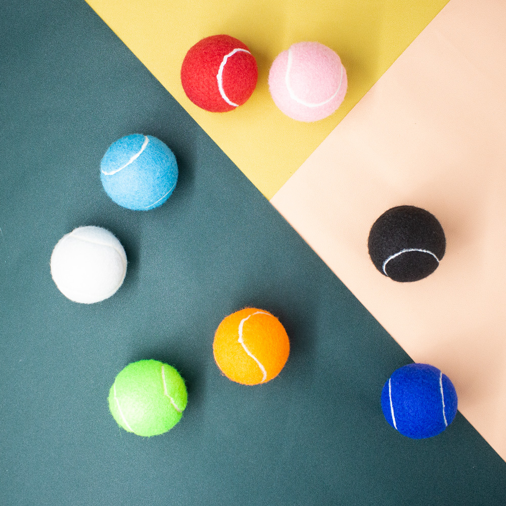 FBT ลูกเทนนิส บอล เทนนิสสี ลูกบอลสี รหัส 52324