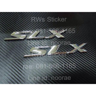 พลาสติกชุบโครเมี่ยม SLX สำหรับติดแก้มประตู รถกระบะ ISUZU D-MAX