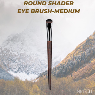 [2107](พร้อมส่ง) แปรงแต่งตา แปรงทาอายแชโดว์ ROUND SHADER EYE BRUSH-MEDIUM