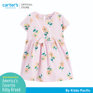 CARTERS DRESS PURPLE FLORAL PRINT คาร์เตอร์เดรสเด็กผู้หญิง พิมลาย L10