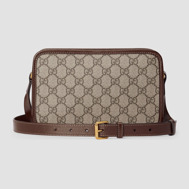 กระเป๋าสะพายคลาสสิกของผู้ชาย gucci ใหม่จัดส่งจากฝรั่งเศส/กระเป๋ามินิกับ Interlocking G