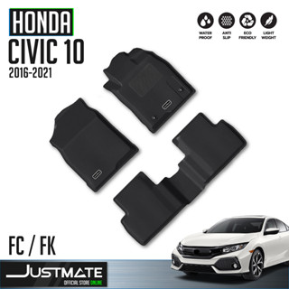 HONDA พรมปูพื้นรถยนต์ CIVIC FC / FK 2016 - 2021