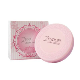 Zendori Aura White 10g เซนโดริ ออร่า ไวท์ แป้งเซนโดริ ตลับชมพู