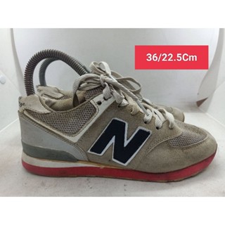 New balance Size 36 ยาว 22.5 รองเท้ามือสอง ผู้หญิง ผู้ชาย ผ้าใบ กีฬา  แฟชั่น ทำงาน ลำลอง เที่ยว