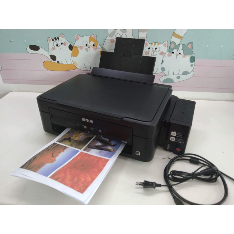 EPSON L210 มือสองพร้อมใช้ ประกัน 3 เดือน