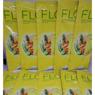 FLO PINEAPPLE LIME จำนวน (10 ซอง) ไม่มีกล่อง