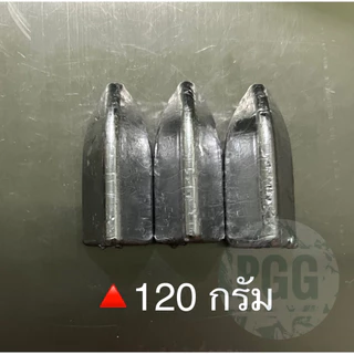 ตะกั่วตกปลาทรงสามเหลี่ยม( 0.5 กก. )ขนาด 60,70,100,120