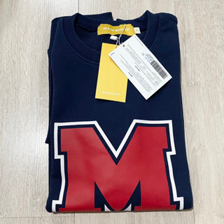 MAINBOOTH 🇰🇷 M Logo Half Sweatshirt (NAVY) 850.-