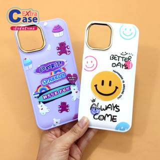 11 13 / SAMSUNG A03 A03S A04S A53 S23 /OPPO A16 RENO7Z เคสมือถือนิ่ม TPU กันเลนส์กล้องเงาพิมพ์ลายการ์ตูน