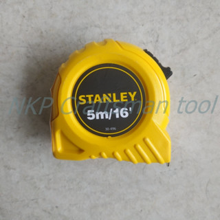 ตลับเมตร STANLEY 5เมตร โกลบอลเทป (LIMITED) [ของแท้ 100% มีใบเซอร์] ตลับเมตร STANLEY อย่างดี