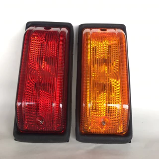 ไฟเลี้ยวข้าง มินิบัส ไฟเลี้ยวข้างรถสองแถว ไฟเลี้ยวหลังเรียบ มีทั้ง12vและ 24v