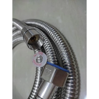 สายฝักบัว​ชำระอาบน้ำ อ่อนนุ่ม น้ำแรงใช้ดี​ เชื่อมต่อเครื่องทำน้ำอุ่น​สแตนเลสSUS3041.5/1.2 เมตร2.0m/