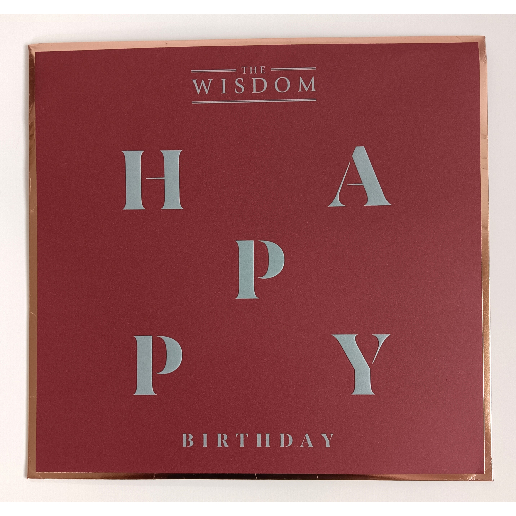 🎀🎀THE WISDOM🎀🎀ซองเอกสาร : HAPPY BIRTHDAY ( KBANK Exclusive ) ของสะสม