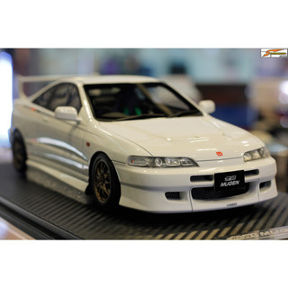 รถโมเดล สเกล1/18 Honda DC-2 MUGEN White