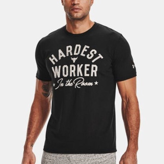 เสื้อยืด Under Armour Project Rock Hard Worker Short Sleeve สินค้าแท้ 100%