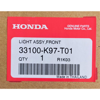 33100-K97-T01 ชุดไฟหน้า Honda แท้ศูนย์