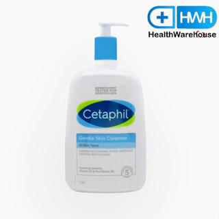 Cetaphil Gentle Skin Cleanser 1000 mL. เซตาฟิล เจนทิล สกิน คลีนเซอร์ 1000 mL. แพ็คเกจใหม่ (Exp. 12/2024)