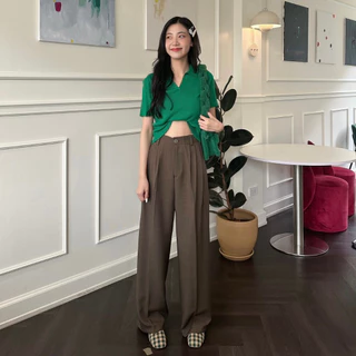 Bemingpants039(XS-4XL) - Clara Pants 🏝🎠 (6 สี)