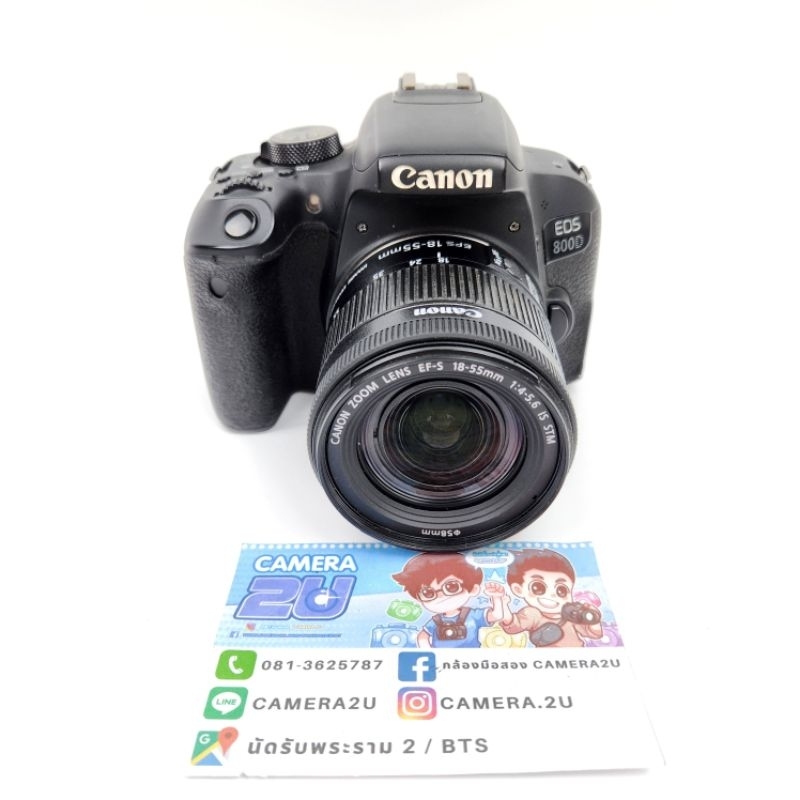 กล้อง Canon EOS 800D + 18-55