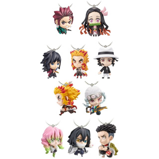 งานแท้ มือ 1 พวงกุญแจดาบพิฆาตอสูร DEMON SLAYER SD MASCOT vol.1 vol. 4 BANDAI SHOKUGAN SD MASCOT Kimetsuno yaiba