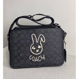 CF929  Coach Lunar New Year Charter Crossbody 24