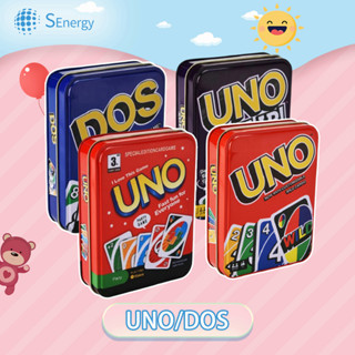 การ์ดเกม UNO WILD UNO FLIP DOS ภาษาอังกฤษ การ์ดเกม UNO UNO FLIP DOS