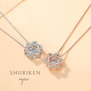 สร้อยคอ Qixi Pentagram Necklace เครื่องประดับ แฟชั่น