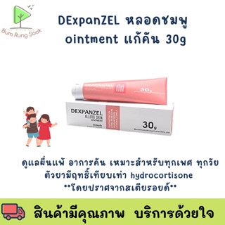 DEXPANZEL ALLERG SKIN OINTMENT 30G รักษาผื่นแพ้ ผื่นผ้าอ้อม ผื่นคัน ระคายเคือง ผิวหนังอักเสบแดง ไม่มีสเตียรอยด์