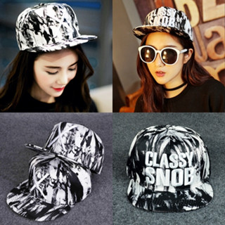 Cap_Classy snob X Hat หมวกเบสบอล หมวกฮิปฮอป ราคาถูก พร้อมส่ง