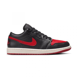 Nike Air Jordan 1 Low Black Gym Red ของใหม่ ของแท้100% มีกล่องป้ายครบ