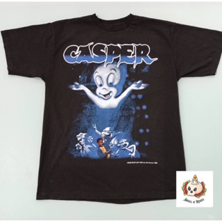 เสื้อยืด งานฟอก ป้าย Bootleg สกรีน Casper-1