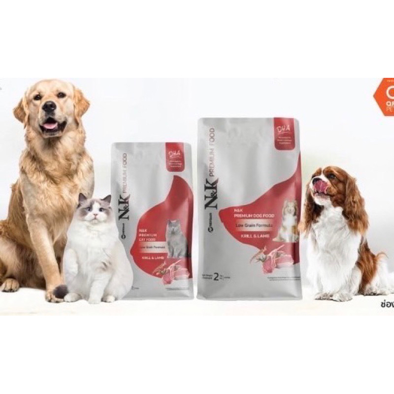 อาหารแมว N&K ขนาด 1.5kg เปลี่ยนโฉมใหม่เป็นถุงสีแดง