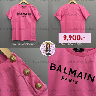 👜: New!! Balmain T-Shirt‼️ก่อนกดสั่งรบกวนทักมาเช็คสต๊อคก่อนนะคะ‼️