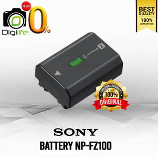 ผ่อน 0%** Sony Battery NP-FZ100 ( แบตเตอรี่ ของแท้100% ) For A7 III, A7R III, A7R IV, A6600 , A9 ,A9 II