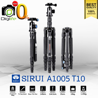 ผ่อน 0%** Sirui Tripod A1005 Y10 Ball Head ขาตั้งกล้อง อเนกประสงค์  Monopod , กลับหัวได้