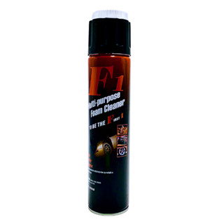 F1 โฟมฟอกเบาะ สเปรย์ล้างเบาะ โฟมขจัดคราบ น้ำยาซักเบาะ Foam Cleaner สเปรย์ทำความสะอาด เบาะ น้ำยาทำความสะอาดเบาะหนัง 650ML