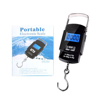 ตาชั่งน้ำหนักเดินทาง Portable electronic scale ที่ชั่งกระเป๋า ที่ชั่งแบบพกพา ที่ชั่งน้ำหนักเดินทาง luggage scale T2403