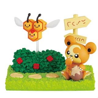 [ส่งตรงจากญี่ปุ่น] Re- Ment Pokemon Garden Teddiursa &amp; Combee Japan Pocket Monster