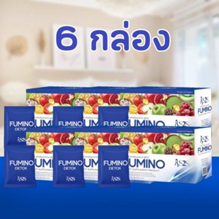 (6กล่องพิเศษ549฿)พร้อมส่งของแท้100%#Fuminodetox#ฟูมิโน่ดีท็อกซ์