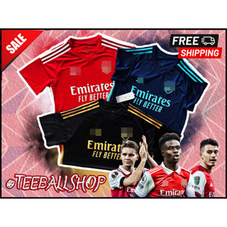 เสื้อซ้อมฟุตบอลสโมสร อาเซน่อล เกรดเพเยอร์ 2023/2024 Arsenal Training Kit Player Grade