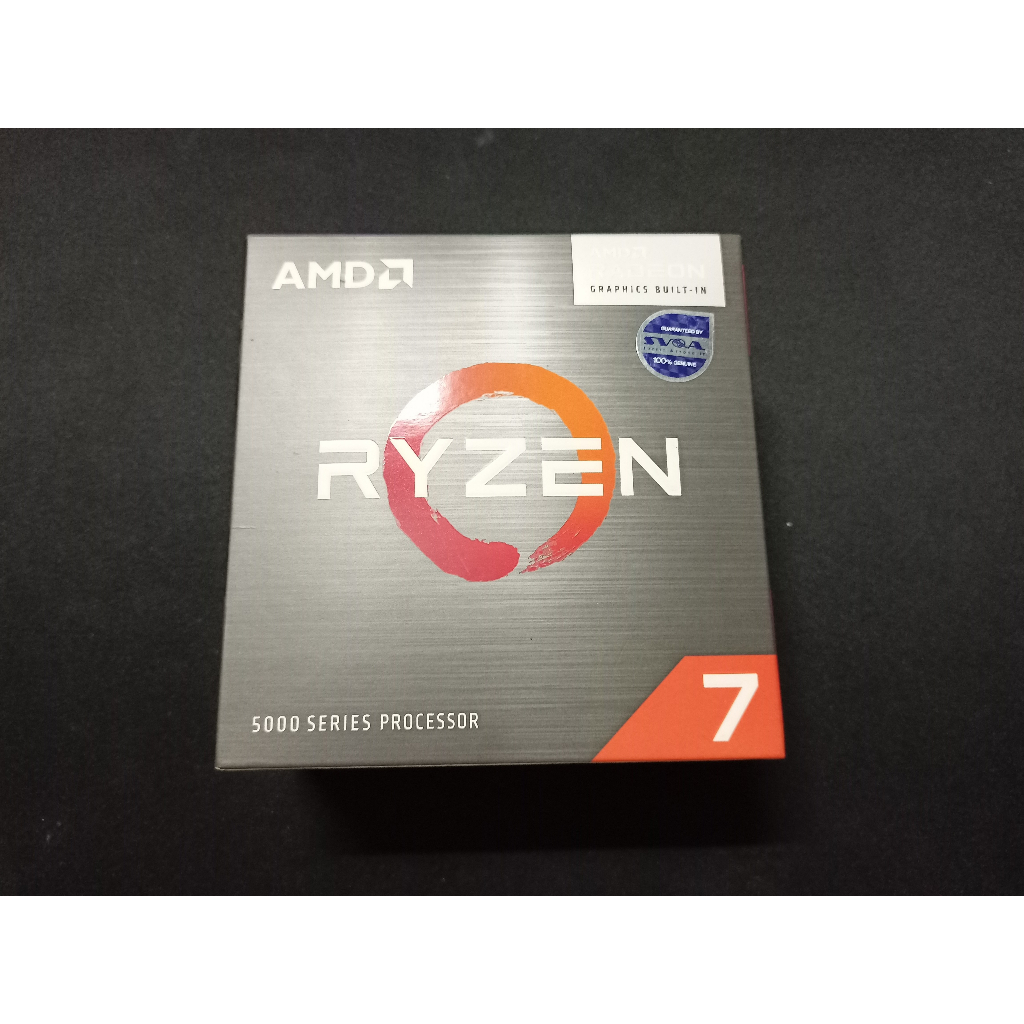 **ส่งฟรี** CPU AMD ซีพียูมือสอง CPU AM4 AMD RYZEN 7 5700G 3.8 GHz - 4.6 GHz สภาพดี มีประกันศูนย์ SOA ถืง 23/11/24