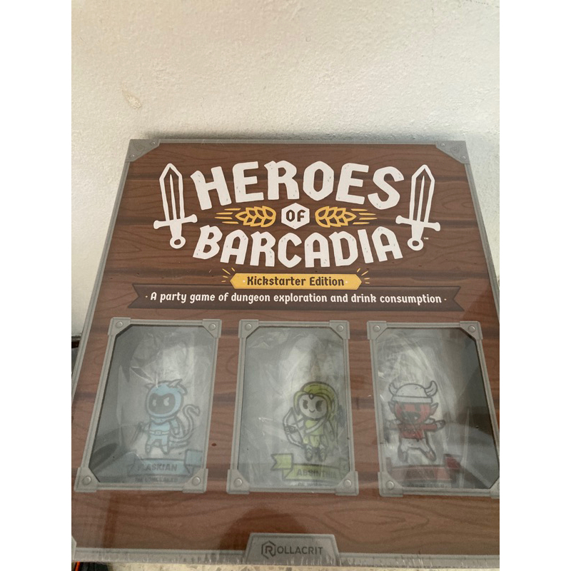Heroes of barcadia Kickstarter