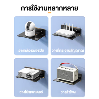 ชั้นวางกล้องวงจรปิด เอนกประสงค์ ติดผนังแบบไม่ต้องเจาะ รับน้ำหนักได้ดี