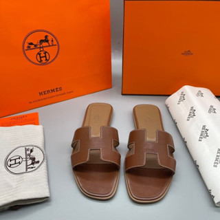 Hermes Oran Sandal (Gold) รองเท้าแตะ Hermes