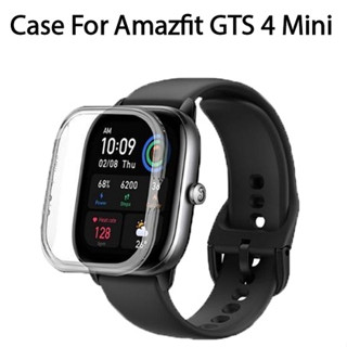 เคสแข็ง กันกระแทก แบบใส สําหรับ Amazfit GTS 4 Mini pc protector case