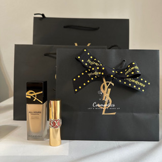 🎀 แท้ป้ายไทย🏷️ ถุง ริบบิ้น กล่องของขวัญ  แบรนด์  Yves Saint Laurent