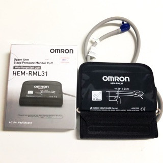 ผ้าพันแขนเครื่องวัดความดันดิจิตอล ขนาดใหญ่ ยี่ห้อ OMRON รุ่น Wide Range Soft cuff  รอบแขน 22-42 เซนติเมตร