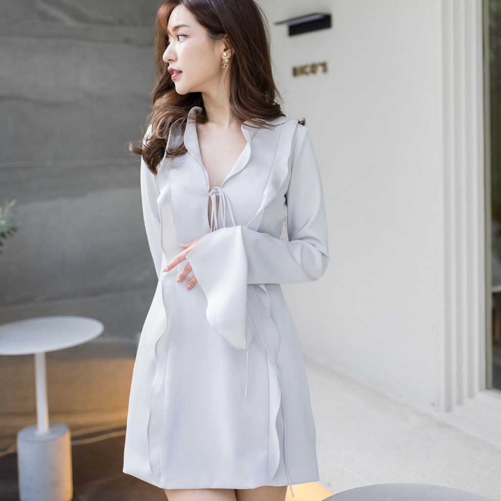CALICO - CORDIA SHIRT DRESS พร้อมส่ง
