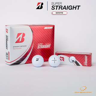 [Buy2, Free Cap1] Bridgestone NEW Super Straight Golf Ball , Price: 1,490 THB/dz