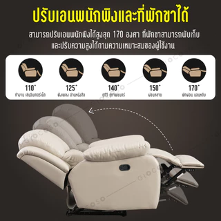 💥ลดถูกมาก💥Sofa โซฟาปรับนอนได้ อเนกประสงค์ เบาะหนังPU เบาะผ้า หนานุ่ม รุ่น S2 เก้าอี้ดูดวิญญาณ นั่ง นอนสบาย